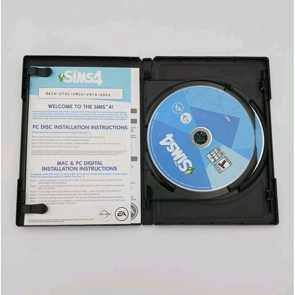 The Sims 4 - DVD-ROM Software Game  (Win/Mac) - EA Games‎ - Two Disc